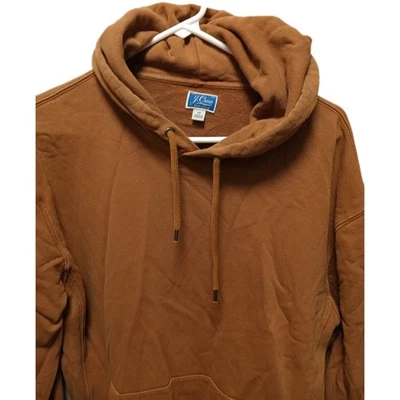 Sudadera con capucha J Crew talla mediana bronceada con bolsillo Foto 1 de 4