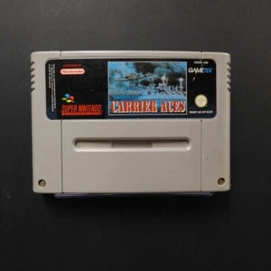 Carrier Aces Super Nintendo SNES Loose PAL EUR - Photo 1/2