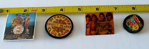 The Beatles Sgt. Pepper’s Vintage 4 Original buttons badges pin-back - Bild 1 von 7