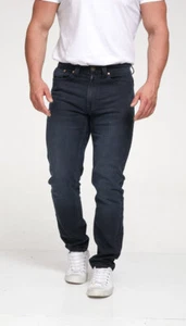 Duke D555 Tall Mens Dark Wash Stretch Denim Jeans 40-50" 1959 Fit 36" Leg 501400 - Picture 1 of 5