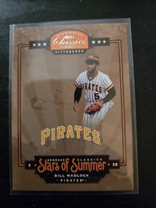 2005 Donruss Classics Stars of Summer /1000 Bill Madlock #BOS-3 Pirates - Picture 1 of 2