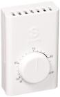 SWT1F Single Pole Electric Heater Wall Thermostat, White