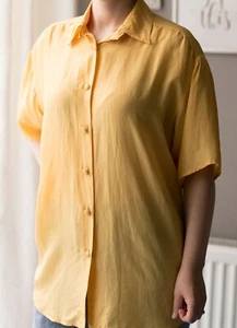 Vintage Women Blouse KAPPAHL Made in China 100% Silk - Picture 1 of 6
