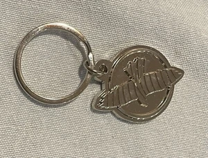 Hayabusa Fight Keychain Key Fob Ring Chrome Shiny - Picture 1 of 4