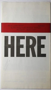SIGNIERT - JOHN GOSSAGE HERE 2010 1ST ED the pond grappolo stadt american industry - Bild 1 von 1