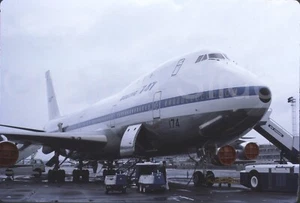 Boeing 747-100 Kodachrome 35mm Slide Photo Paris Air Show 1969 (#247) - Picture 1 of 1