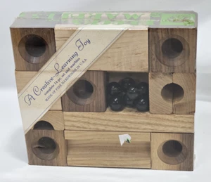 1984  Orig BLOCKS & MARBLES -A Spirit's  Wing Idea by Mark Launer - Picture 1 of 3