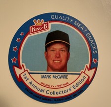 Mark McGwire 1st Annual Collector’s Edition King - B #6 Oakland Athletics 