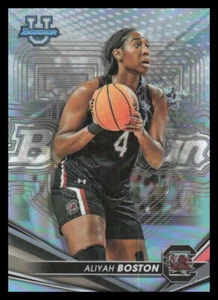 2022-23 Bowman University Best REFRACTOR #37 Aliyah Boston - Picture 1 of 2