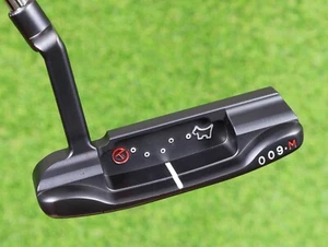 Scotty Cameron Tour 3x Black Carbon Masterful 009.M Circle T 350G TUNGSTEN PLUGS - Picture 1 of 13