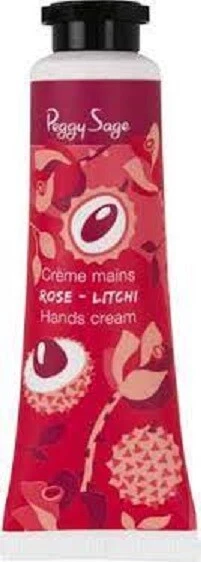 PEGGY SAGE CREME POUR LES MAINS A LA ROSE ET LITCHI 30ML
