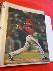EDDIE ROSARIO AUTOGRAPHED SIGNED 8X10 PHOTO MINNESOTA TWINS #2 COA - Picture 1 of 1