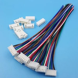 10 juegos XH2.54 6 pines 1007 24AWG de un solo extremo 15 cm conector de cable a placa - Imagen 1 de 3