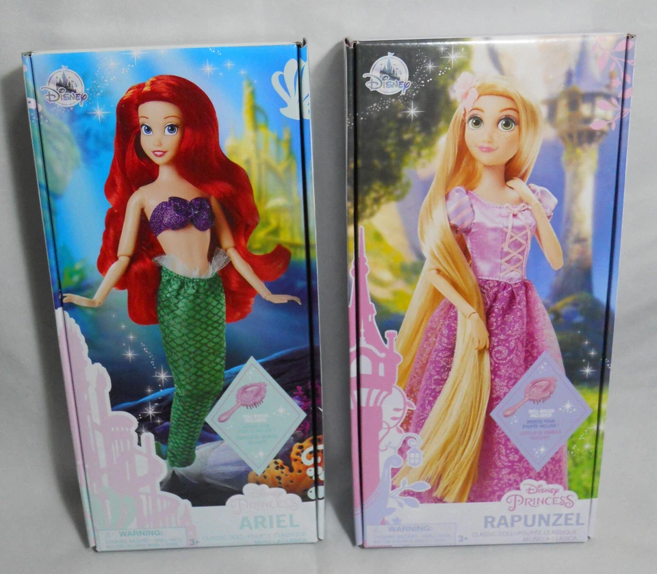 Disney Princess RAPUNZEL 11.5” Classic Doll w/ Brush