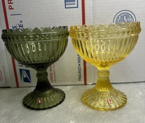 IITTALA Marimekko Mariskooli 6” ciotola composta LOTTO/2 giallo e verde Finlandia / NUOVO - Foto 1 di 7