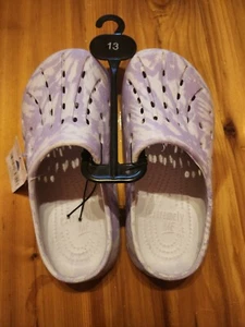 Zoccoli leggeri viola chiaro tinta unita estivi bambina - taglia 13 - nuovi - - Foto 1 di 6