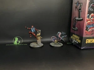 Marvel Crisis Protocol Gwenom & Scarlet Spider bemalt - Bild 1 von 2