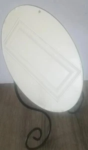 Ikea Myken Oval Vanity Dresser Top Mirror 15.5" - Picture 1 of 8