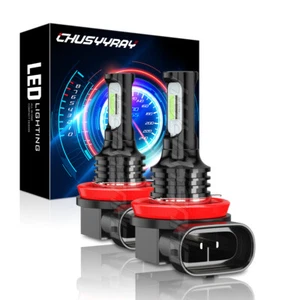 CHUSYYRAY H11 LED Headlight Bulb Fit 2011-2018 Dodge Grand Caravan High Beam Kit - Picture 1 of 10