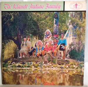 Klaudt Indian Family 1967 Signed Family-Tone LP Christian Gospel Arikara Tribe - Picture 1 of 3