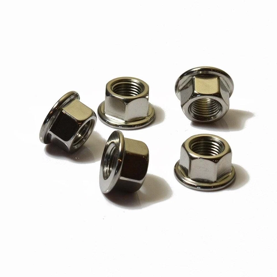 Kit de tuercas de piñón trasero Aprilia Dorsoduro 1200 ABS 10-16 titanio Foto 1 de 1