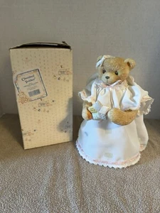 Cherished Teddies #903922 Angel Christmas Tree Topper Rare - Picture 1 of 7
