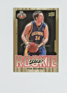 Ryan Anderson #/100 GOLD Script Rookie 2008-09 ponte superiore MVP #220 Nets Cal RC - Foto 1 di 2