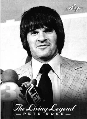 2012 Leaf Pete Rose The Living Legend #26 Pete Rose - Image 1 of 2