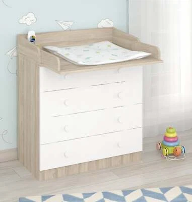 Shefa Kids Changing dresser Basic line 800, elm-white