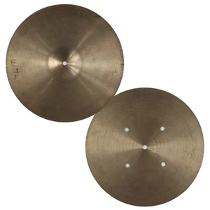 Zildjian [Used] Hi-hat Cymbal ZILDJIAN A Zildjian QUICK BEAT HIHAT 14 inch pair - Picture 1 of 3