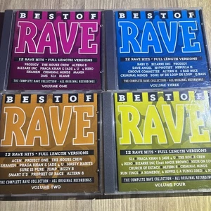 Best Of Rave Volumes 1-4 CD 1993 - Foto 1 di 10