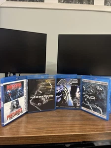 Predator 1 & 2/Predarors/Alien Vs Predator  1 & 2 Blu Ray Set! Rare HTF! - Picture 1 of 4