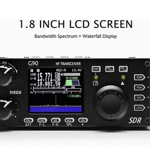 Transceptor G90 Hf Sdr con receptor de radioaficionado portátil de 1,8 Lcd onda corta - Imagen 1 de 2