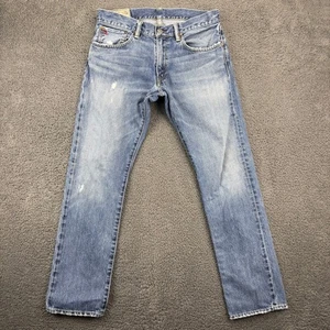 Polo Ralph Lauren Authentic Dungarees Varick Slim Straight Jeans 32x30 - Picture 1 of 14
