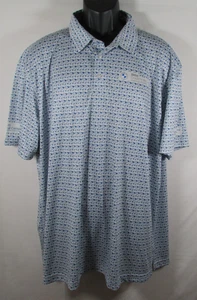 BWM Golf Polo Shirt Mens 2XL XXL Carolina Golf Clubs AOP Pro AM Oobe Golfer - Picture 1 of 6