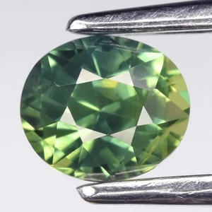 ๐ 0.58ct 5x4.2mm VS Oval Natural Green Sapphire - Unheated, Australia Gemstone - Picture 1 of 4