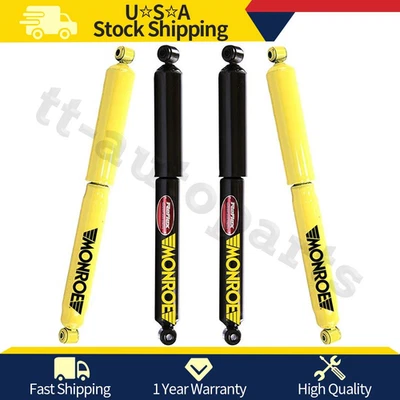 For Ford F-350 1985-1997 4pcs Front Rear Monroe Shocks & Struts Shock Absorber - Image 1 of 4