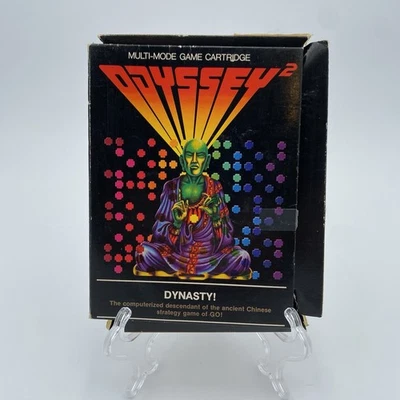 Dynasty! Vintage Odyssey 2 Magnavox Video Game Cartridge Complete w/Box & Manual - Image 1 of 4