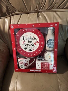 Set biscotti di Babbo Natale nuovi con scatola - Foto 1 di 9
