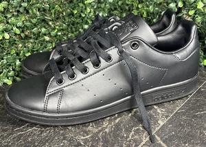 Adidas Originals Herren Stan Smith Turnschuhe FX5499 dreifach schwarz – US Größe 9 - Bild 1 von 9