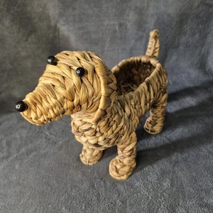 Cesta con forma de perro Whicker - Imagen 1 de 6