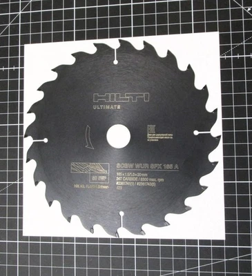 Hilti Tauch Kreissägeblatt Ø165mm für Holz, Hatmetallzähne, SCBW WU SPX 165 A, - Bild 1 von 2
