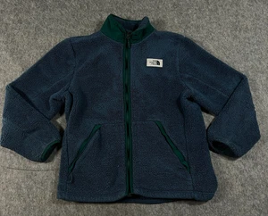 The North Face Herren Sherpa Fleece Jacke Gr. Large Navy Blau Full-Zip Taschen - Bild 1 von 6
