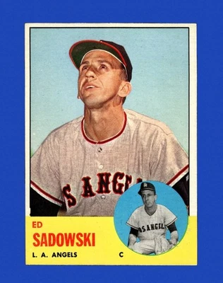 1963 Topps Set-Break #527 Ed Sadowski EX-EXMINT *GMCARDS* - Image 1 of 2