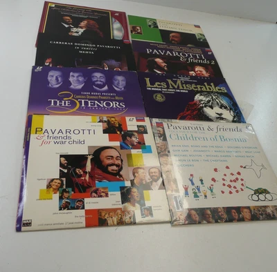 Bundle of Classical Laserdics | Pavarotti | Les Miserables #234 - Image 1 of 4