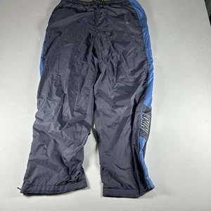 De Colección Pantalones Nike Para Hombres XL Cortavientos Joggers Pista Forrados Tobillo Cremallera Y2K Nylon - Imagen 1 de 5