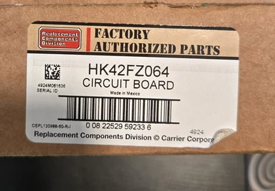 Bryant HK42FZ064 Warranty Board - Image 1 of 2