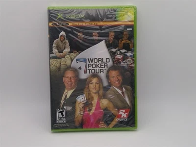 World Poker Tour (Microsoft Xbox, 2005) New Factory Sealed - Free Ship - Image 1 of 2