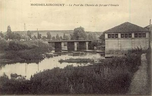 HOUDELAINCOURT Le Pont du Chemin de Fer sur l'Ornain - Bild 1 von 1