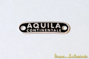 VESPA Emblem Sitzbank "AQUILA" - V50 150 160 GS GL Sprint Lambretta - Schriftzug - Bild 1 von 1